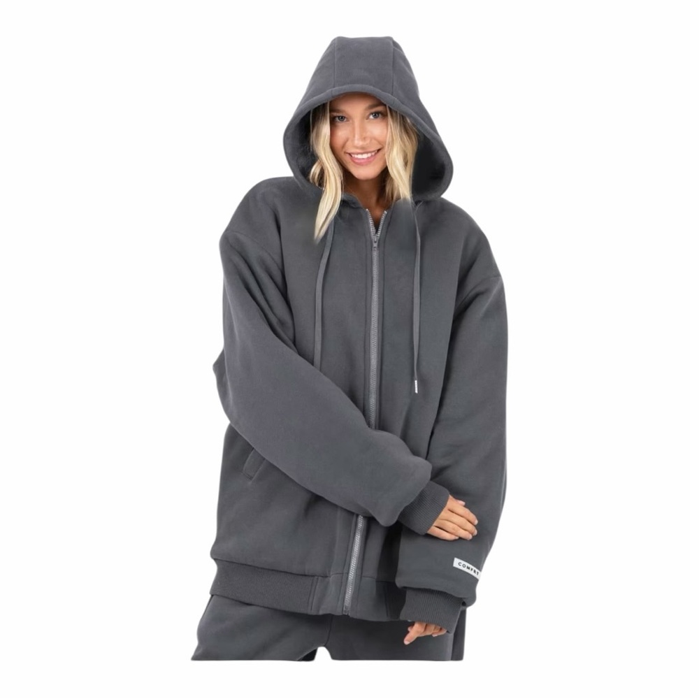 Comfrt Charcoal Hoodie - Unisex - Picture 9 of 9